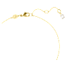 Pendente Hyperbola, Taglio Octagon, Crystal Pearl, Cuore, Rosa, Placcato color oro - Swarovski, 5680784