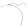 Swan pendant, Crystal pearl, Swan, Grey, Rhodium plated - Swarovski, 5680868