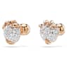 Dragon & Phoenix スタッドピアス, ドラゴンの爪, ホワイト, ローズゴールドトーン・プレーティング - Swarovski, 5681058