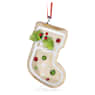 Holiday Cheers Gingerbread Stocking Ornament - Swarovski, 5681581