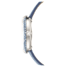 Orologio Crystalline Lustre, Fabbricato in Svizzera, Cinturino in pelle, Blu, Acciaio inossidabile - Swarovski, 5681733