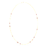 Sautoir Imber, Taille octogonale, Long, Rose, Placage de ton or - Swarovski, 5682533