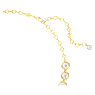 Naszyjnik Tennis Imber, Szlif okrągły, Biały, Powłoka w odcieniu złota - Swarovski, 5682585