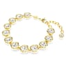 Imber Tennisブレスレット, ラウンドカット, ホワイト, ゴールドトーン・プレーティング - Swarovski, 5682586