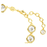 Imber Tennisブレスレット, ラウンドカット, ホワイト, ゴールドトーン・プレーティング - Swarovski, 5682586
