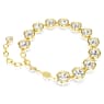 Imber Tennisブレスレット, ラウンドカット, ホワイト, ゴールドトーン・プレーティング - Swarovski, 5682586