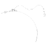 Pendente Alice in Wonderland, Teiera, Viola, Placcato rodio - Swarovski, 5682807