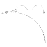 Idyllia pendant and brooch, Shell, Long, Blue, Mixed metal finish - Swarovski, 5683032