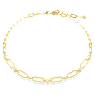 Constella necklace, White, Gold-tone plated - Swarovski, 5683354
