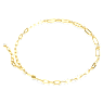 Constella necklace, White, Gold-tone plated - Swarovski, 5683354
