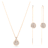 Sublima 套装, 白色, 镀玫瑰金色调 - Swarovski, 5683451