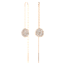 Sublima 套装, 白色, 镀玫瑰金色调 - Swarovski, 5683451