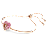 Hyperbola 手鐲, 心形, 粉紅色, 鍍玫瑰金色調 - Swarovski, 5683581