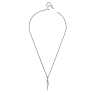Pendentif Idyllia, Taille ronde, Coquillage, Blanc, Finition mix de métal - Swarovski, 5684083