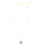 Idyllia จี้สร้อยคอ, Crystal Pearls, ปลาดาว, หลากสี, เคลือบโทนสีทอง - Swarovski, 5684116
