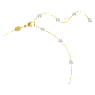 Idyllia จี้สร้อยคอ, Crystal Pearls, ปลาดาว, หลากสี, เคลือบโทนสีทอง - Swarovski, 5684116