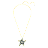 Idyllia pendant and brooch, Crystal pearls, Starfish, Multicolored, Gold-tone plated - Swarovski, 5684168