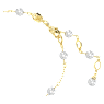 Idyllia Armband, Kristallperlen, Seestern, Mehrfarbig, Goldlegierungsschicht - Swarovski, 5684398