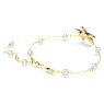 Idyllia Armband, Kristallperlen, Seestern, Mehrfarbig, Goldlegierungsschicht - Swarovski, 5684398
