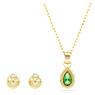 Chroma Set, Verschiedene Schliffe, Grün, Goldlegierungsschicht - Swarovski, 5684507