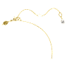 Imber Anhänger, Rundschliff, Weiß, Goldlegierungsschicht - Swarovski, 5684511