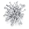 Galaxy ring, Lab-grown diamonds 9.5 ct tw, Mixed shapes, 18K white gold - Swarovski, 5684705