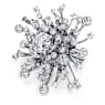 Anello Galaxy, Diamanti creati in laboratorio 9,5 ct tw, Forme miste, Oro bianco 18 K - Swarovski, 5684706