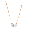 Set Mesmera, Taglio misto, Bianco, Placcato color oro rosa - Swarovski, 5684779