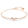 Set Mesmera, Taglio misto, Bianco, Placcato color oro rosa - Swarovski, 5684779