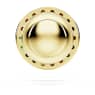 Matrix tack pin, Round cut, Multicolored, Gold-tone plated - Swarovski, 5685576
