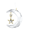 Holiday Magic Moon Ornament - Swarovski, 5686616