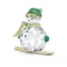 Holiday Cheers Muñeco de nieve Dulcis, Verde - Swarovski, 5687168