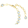 Imber Tennis Armband, Rundslipad, Blå, Guldfärgad plätering - Swarovski, 5688419