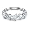 Galaxy ring, Lab-grown diamonds 1 ct tw, Mixed shapes, 18K white gold - Swarovski, 5688846