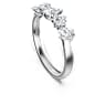 Galaxy Ring, Im Labor gezüchtete Diamanten 1 ct tw, Verschiedene Formen, 18K Weißgold - Swarovski, 5688847