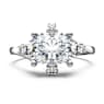 Galaxy 링, 랩 그로운 다이아몬드 2.1ct tw, 믹스 쉐입, 18K 화이트 골드 - Swarovski, 5688858