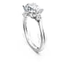 Galaxy 링, 랩 그로운 다이아몬드 2.1ct tw, 믹스 쉐입, 18K 화이트 골드 - Swarovski, 5688858
