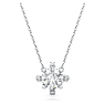 Pendentif Galaxy, Diamants de synthèse 1,05 ct tw, Forme ronde, Or blanc 18 carats - Swarovski, 5688867