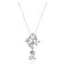Galaxy 펜던트, 랩 그로운 다이아몬드 1ct tw, 믹스 쉐입, 18K 화이트 골드 - Swarovski, 5688870