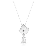 Galaxy 펜던트, 랩 그로운 다이아몬드 1ct tw, 믹스 쉐입, 18K 화이트 골드 - Swarovski, 5688870