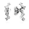 Galaxy ear cuffs, Lab-grown diamonds 1.25 ct tw, Mixed shapes, 18K white gold - Swarovski, 5688875