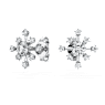 Galaxy スタッドピアス, ラボラトリー・グロウン・ダイヤモンド 0.5 ct tw, ラウンドシェイプ, 18Kホワイトゴールド - Swarovski, 5688876