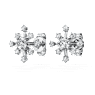 Galaxy スタッドピアス, ラボラトリー・グロウン・ダイヤモンド 0.5 ct tw, ラウンドシェイプ, 18Kホワイトゴールド - Swarovski, 5688876