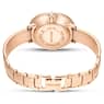 Crystalline Bangle watch, Swiss Made, Metal bracelet, White, Rose gold-tone finish - Swarovski, 5689324