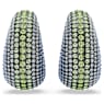 Sublima clip earrings, Round cut, Large, Multicolored, Ruthenium plated - Swarovski, 5689592