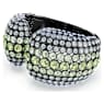 Sublima Armreif, Rundschliff, Mehrfarbig, Rutheniert - Swarovski, 5689593