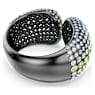 Sublima Armreif, Rundschliff, Mehrfarbig, Rutheniert - Swarovski, 5689593
