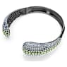 Sublima choker, Round cut, Multicolored, Ruthenium plated - Swarovski, 5689599