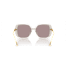 แว่นกันแดด, ขนาดใหญ่ ทรงเหลี่ยม, SK6011, ม่วงอมแดง - Swarovski, 5689798