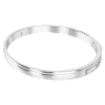 Connexus 뱅글, 라운드 컷, `Love is around`, 블랙, 로듐 플래팅 - Swarovski, 5690018